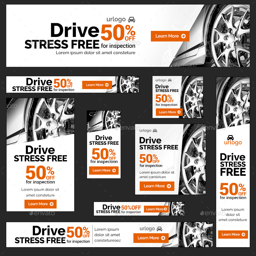 Car Dealership Banners by Hyov GraphicRiver